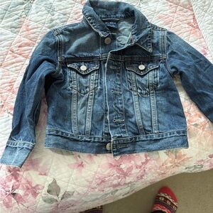 Gap/ Disney Kids Mickey Mouse  Blue Denim Jacket